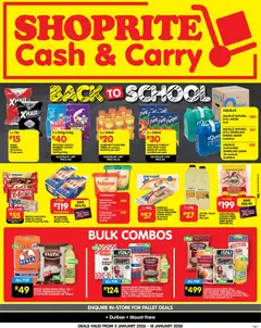 Preview Shoprite - Cash & Carry Back To School Savings valid from 05/01/2026