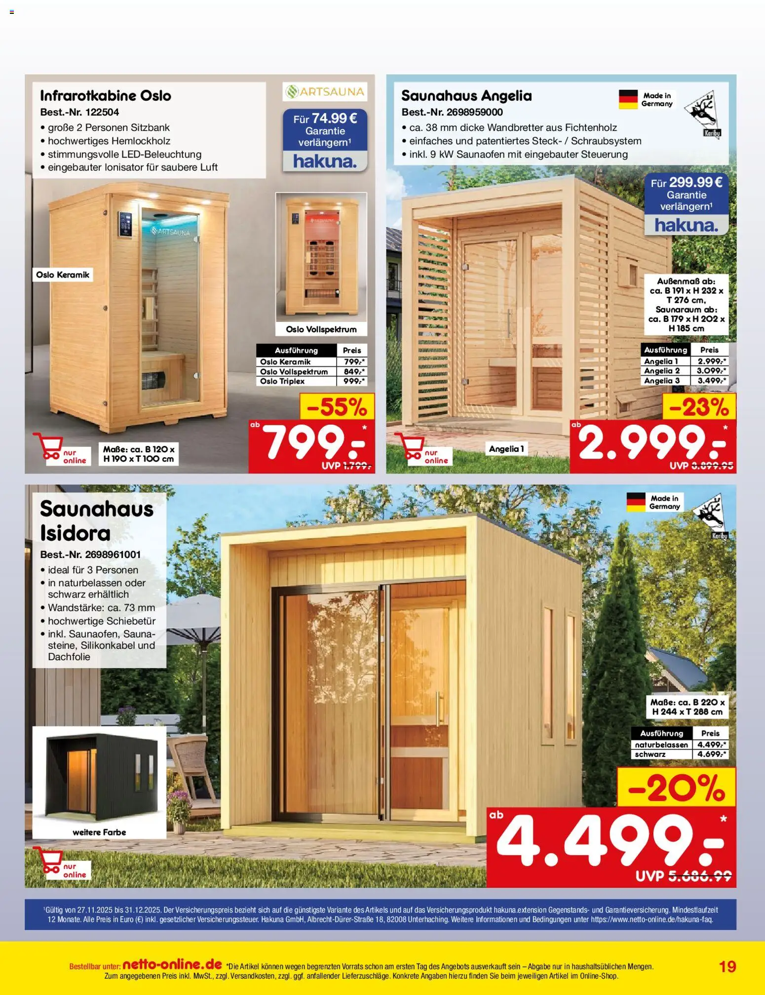 Netto Marken-Discount Online-Angebote Dezember - Seite 19 - gültig ab 01.12.2025