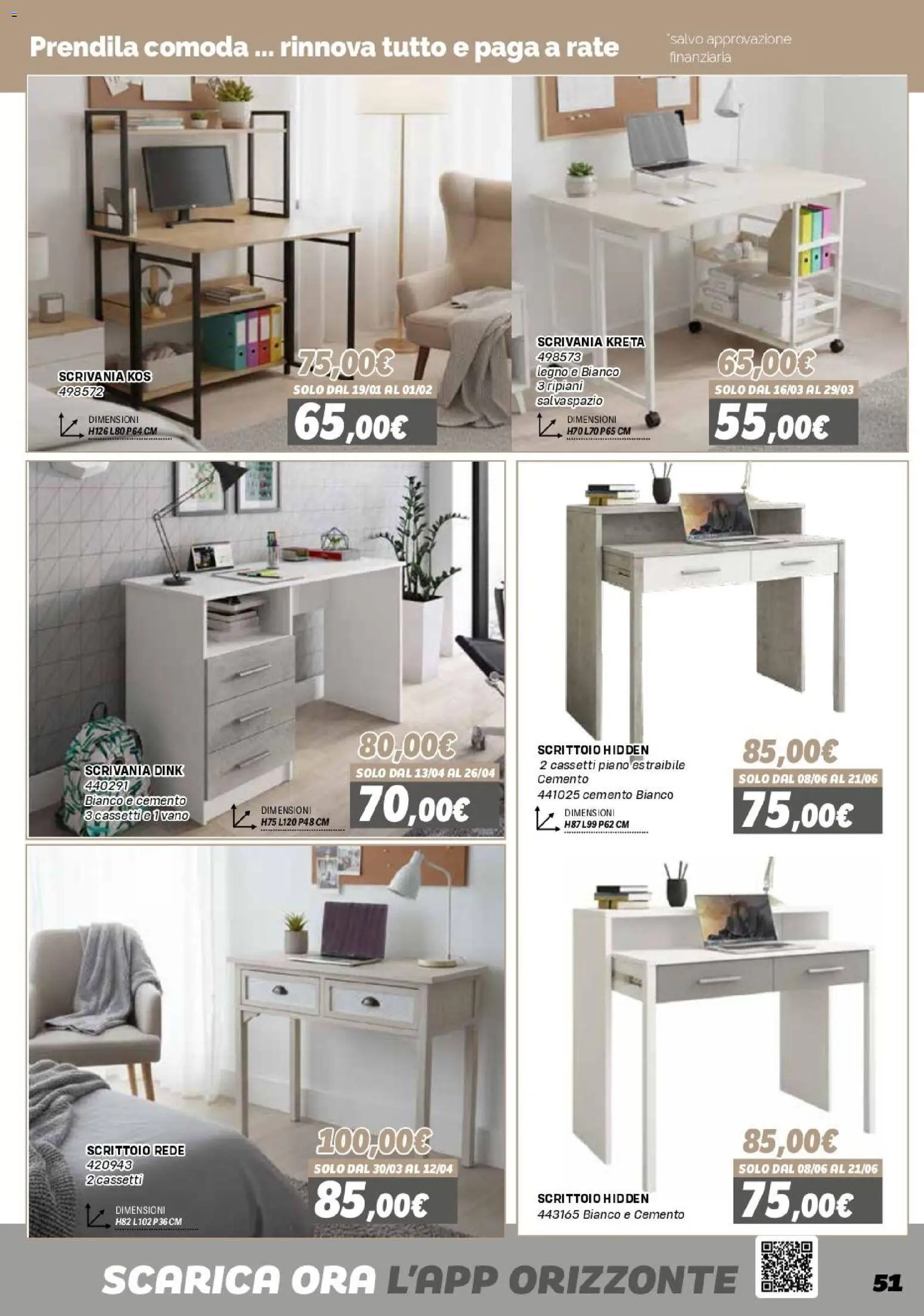 Orizzonte Mobile catalogo - pagina 51 - valido dal 16/01/2026