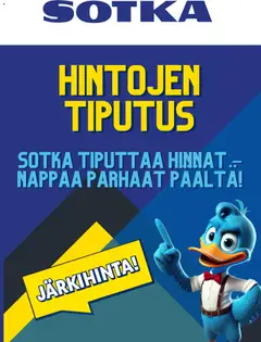 Esikatselu Sotka tarjoukset voimassa alkaen 15/01/2026