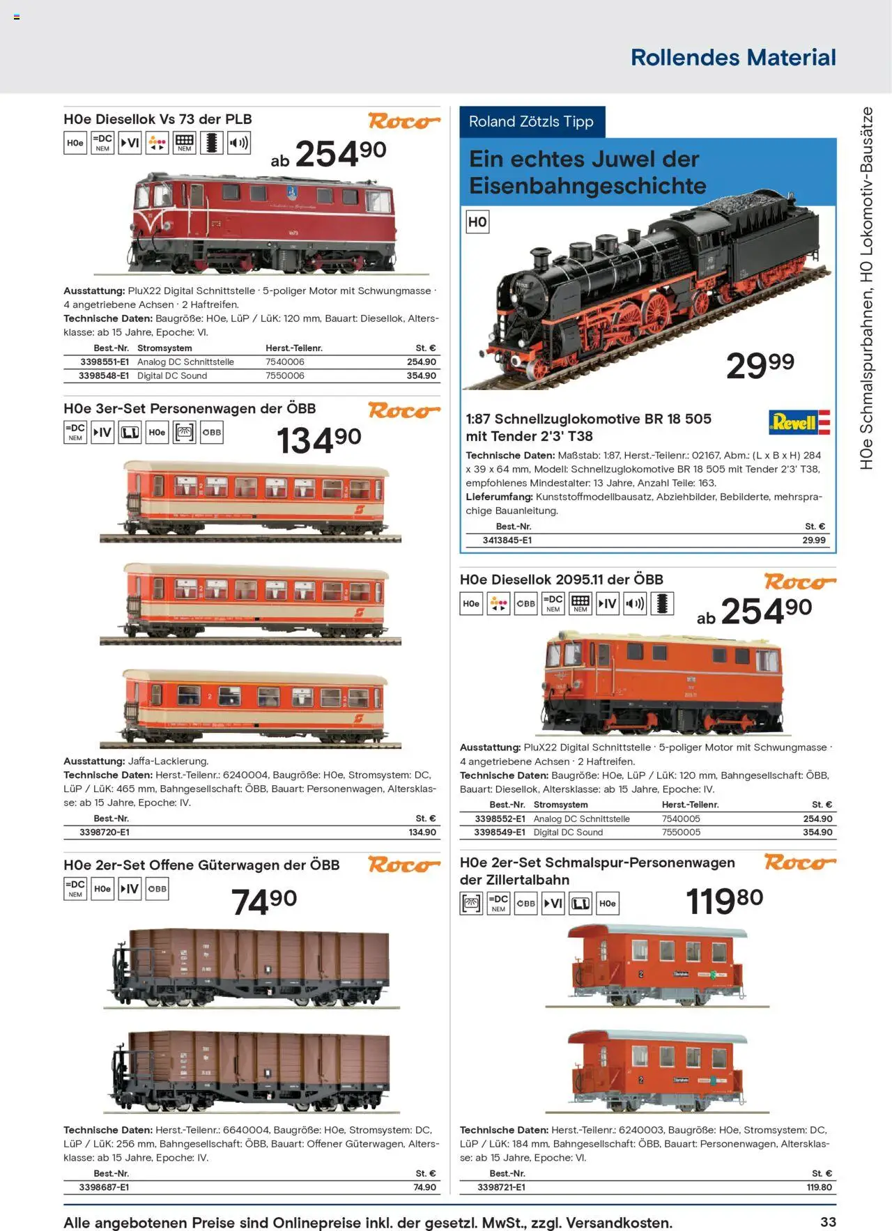 Conrad  Modellbahn Katalog - Seite 35 - gültig ab 25.08.2025
