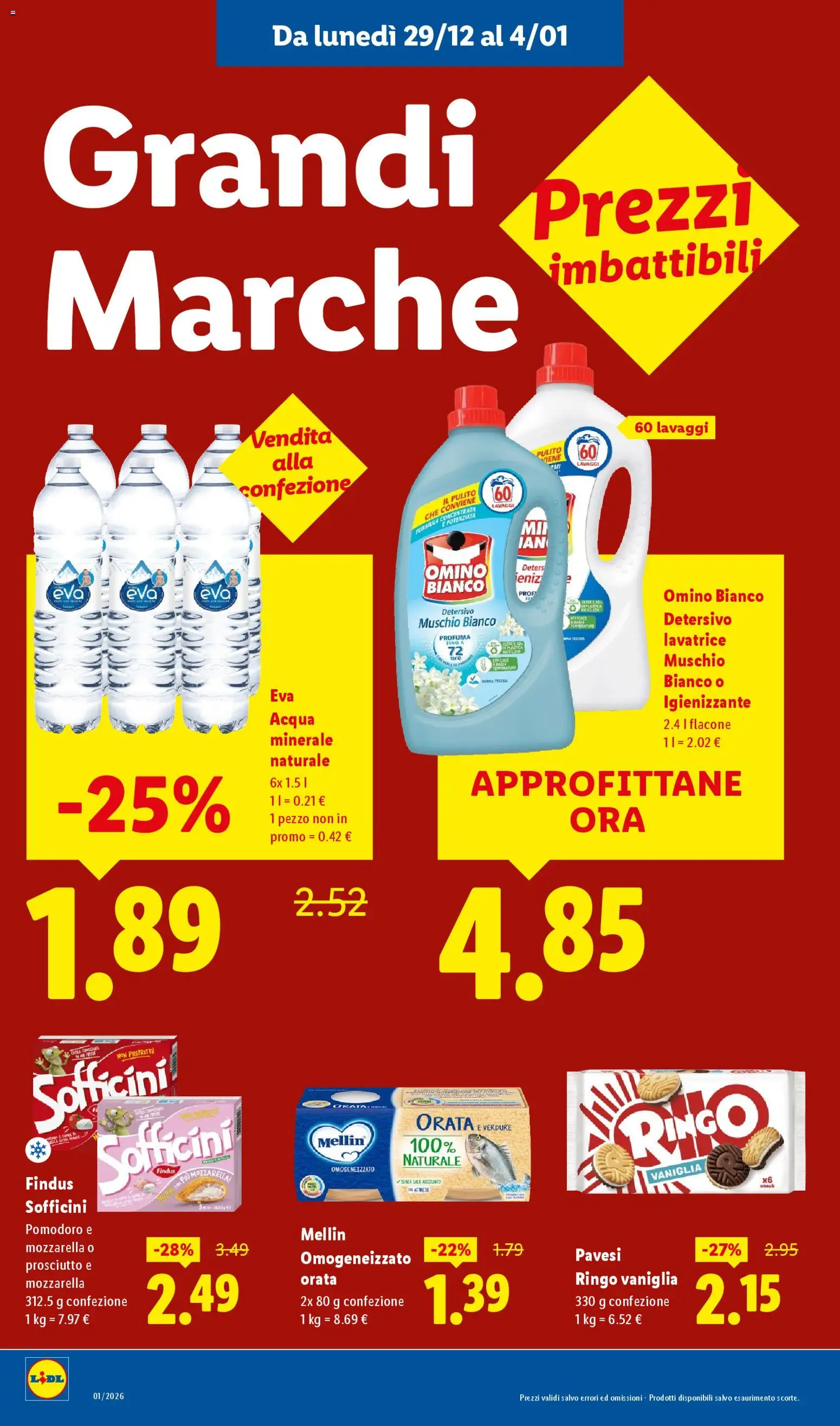 Volantino Lidl	 - pagina 12 - valido dal 29/12/2025