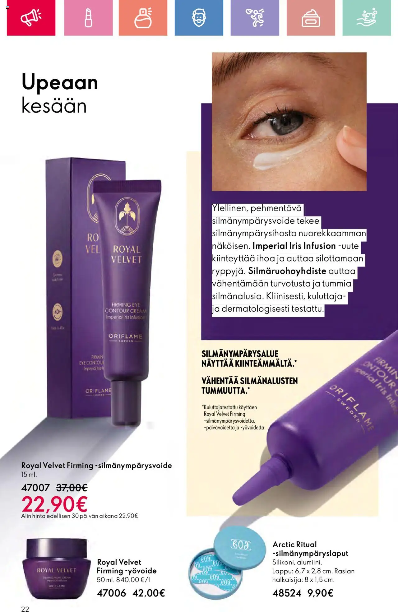Oriflame Esite 10 - sivu 22- voimassa alkaen 13/07/2025