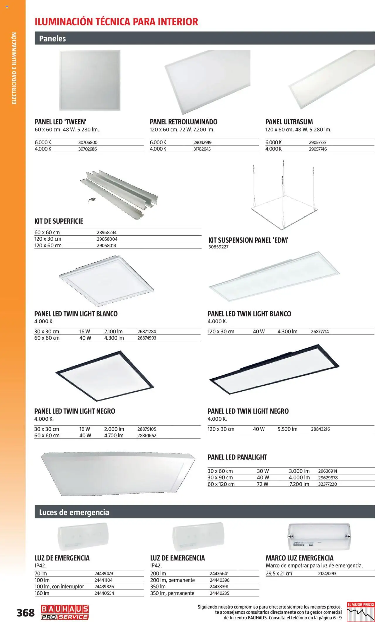 Bauhaus - ProService  - Página de 368 - Válido desde 24/02/2025
