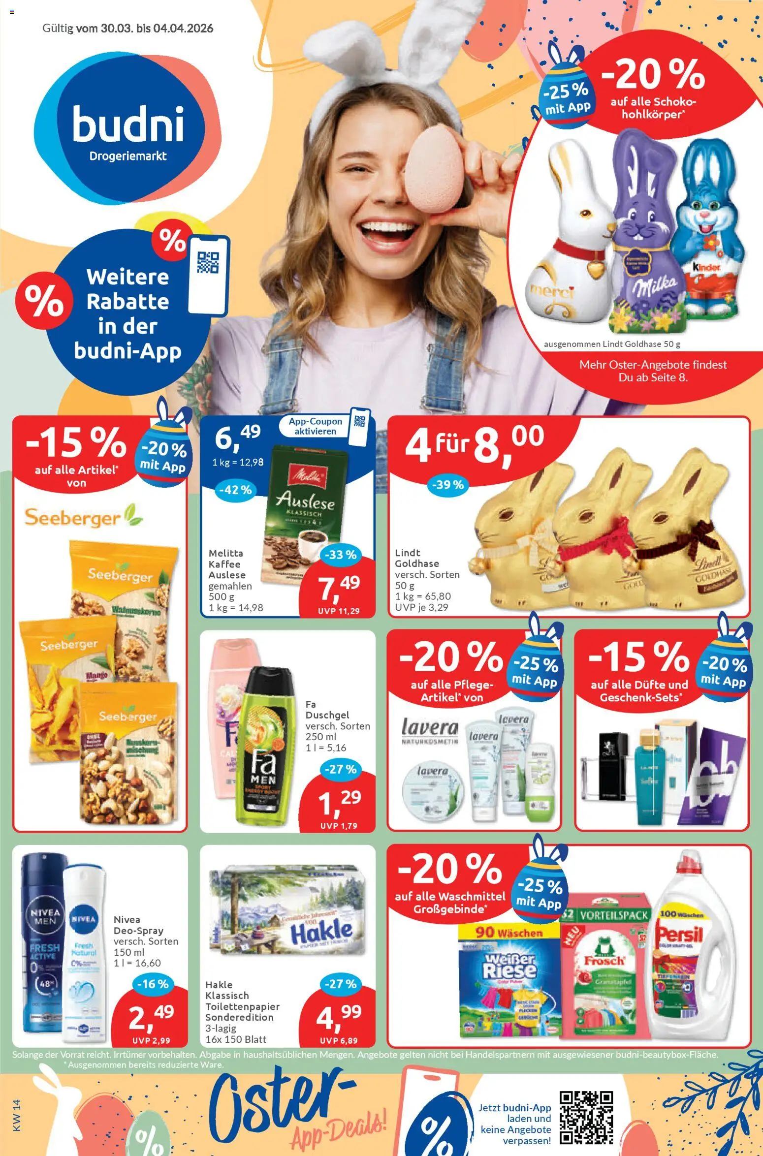 Budni Prospekt - Seite 1 - gültig ab 30.03.2026