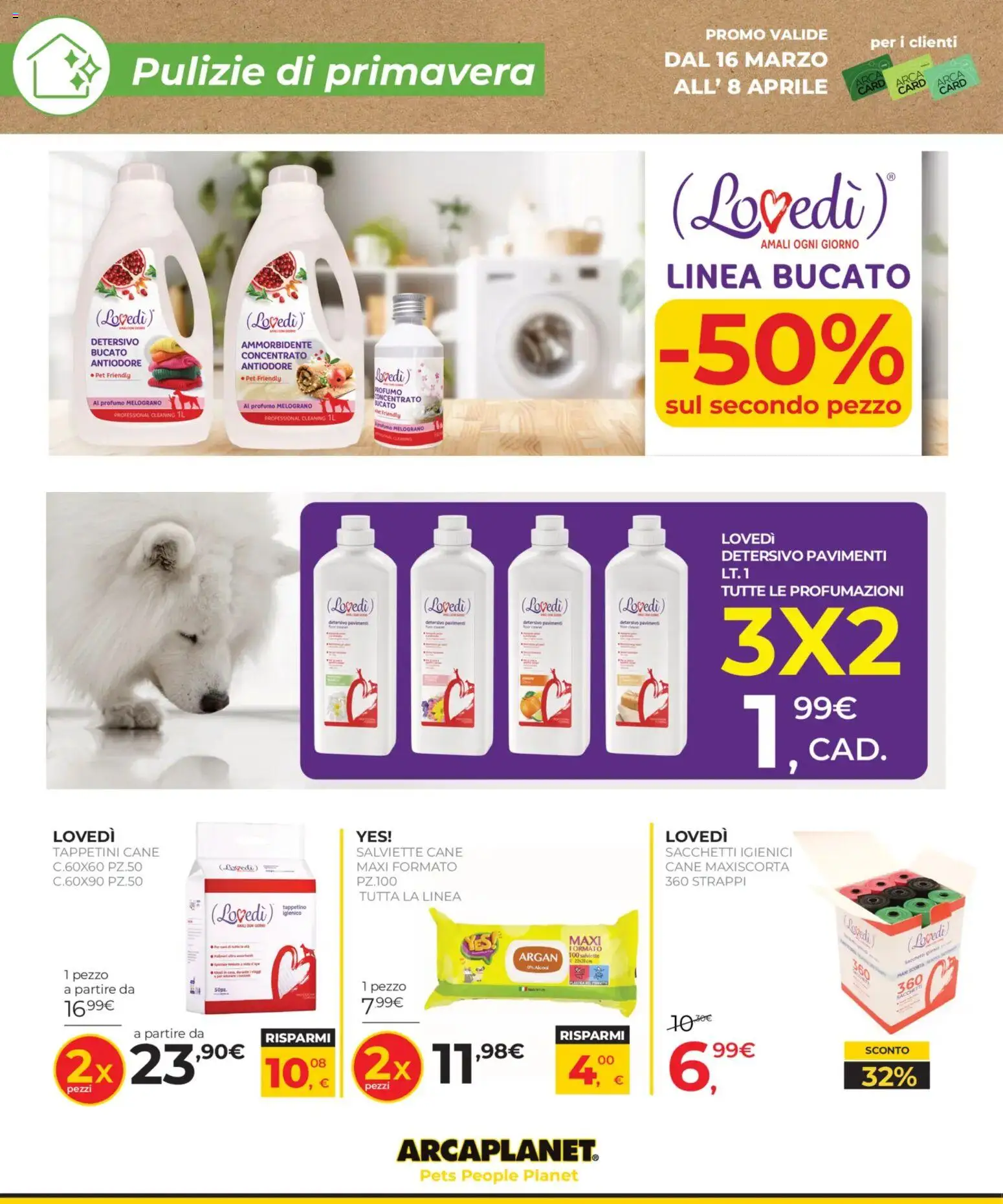 Arcaplanet volantino - pagina 26 - valido dal 16/03/2026