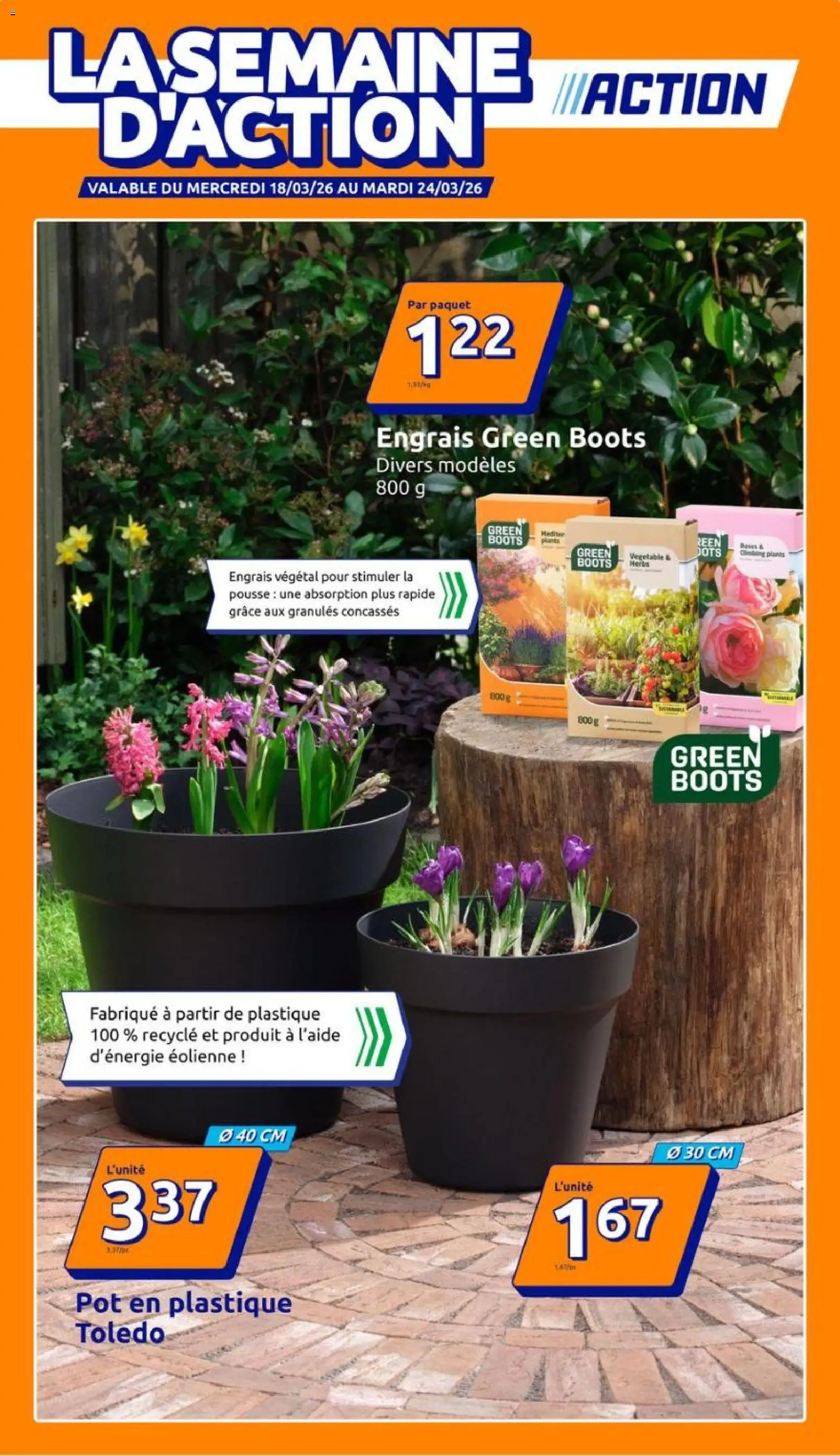 Action catalogue de la semaine 12 - page 1 - valable à partir du 18/03/2026