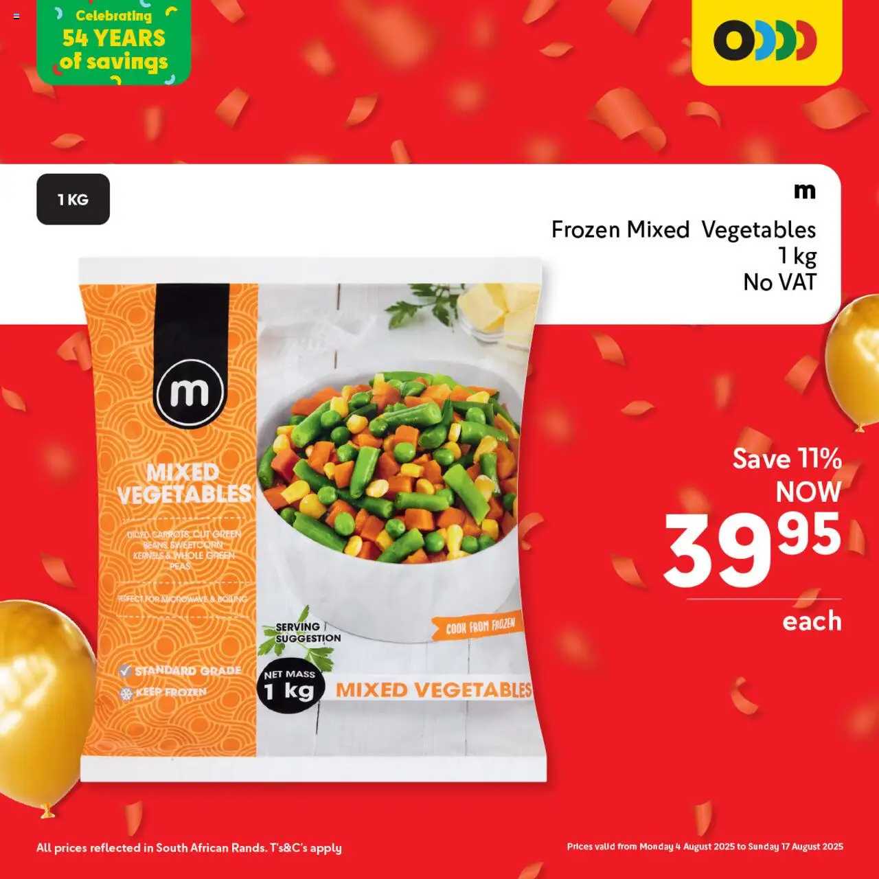 Makro Birthday Deals Stir fry - page 1- valid from 04/08/2025