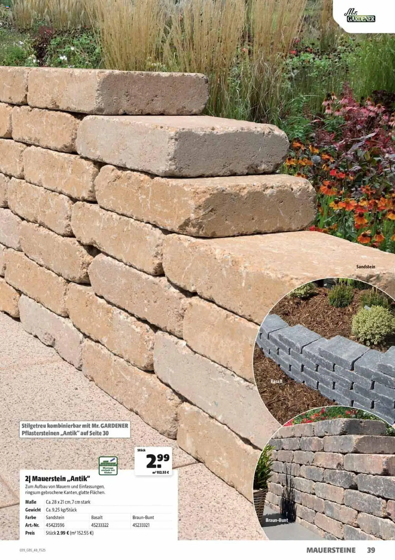 HERKULES Gartenbaustoffe - Seite 39 - gültig ab 15.09.2025