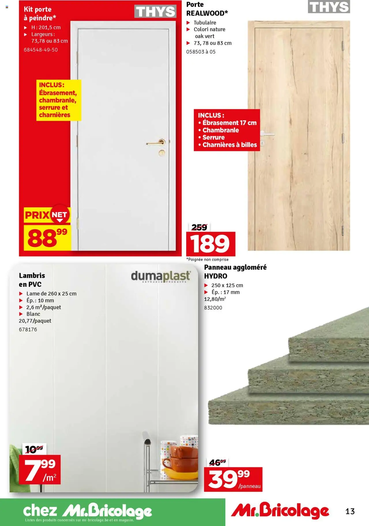 Mr Bricolage folder / publicité - pagina 15- geldig vanaf 15/07/2025