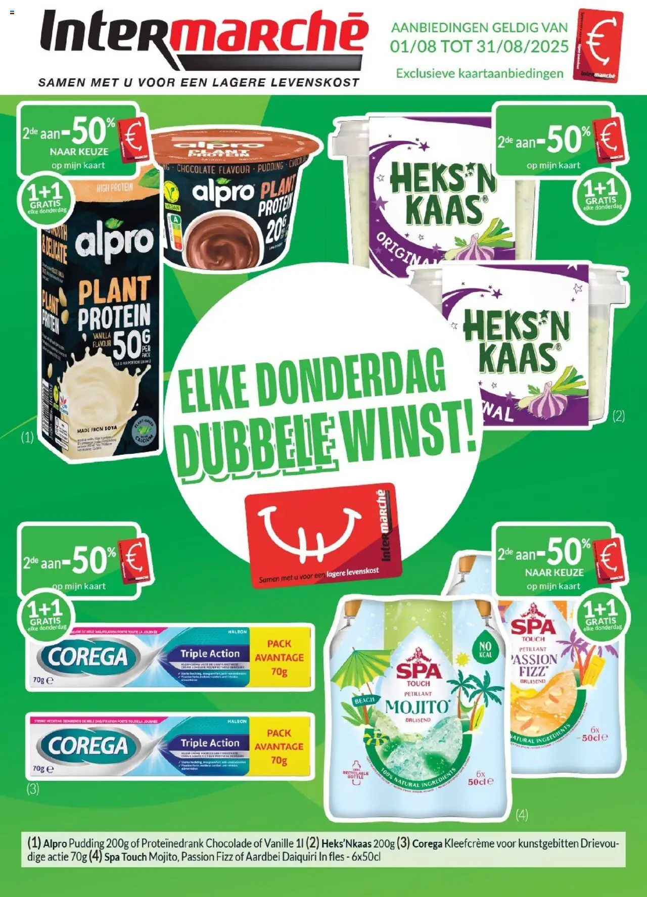 Intermarché folder - pagina 1- geldig vanaf 01/08/2025