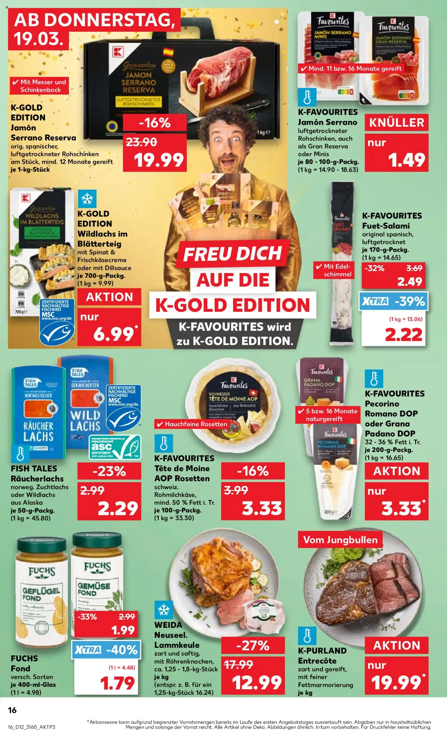 Kaufland Prospekt 	 - Seite 16 - gültig ab 19.03.2026
