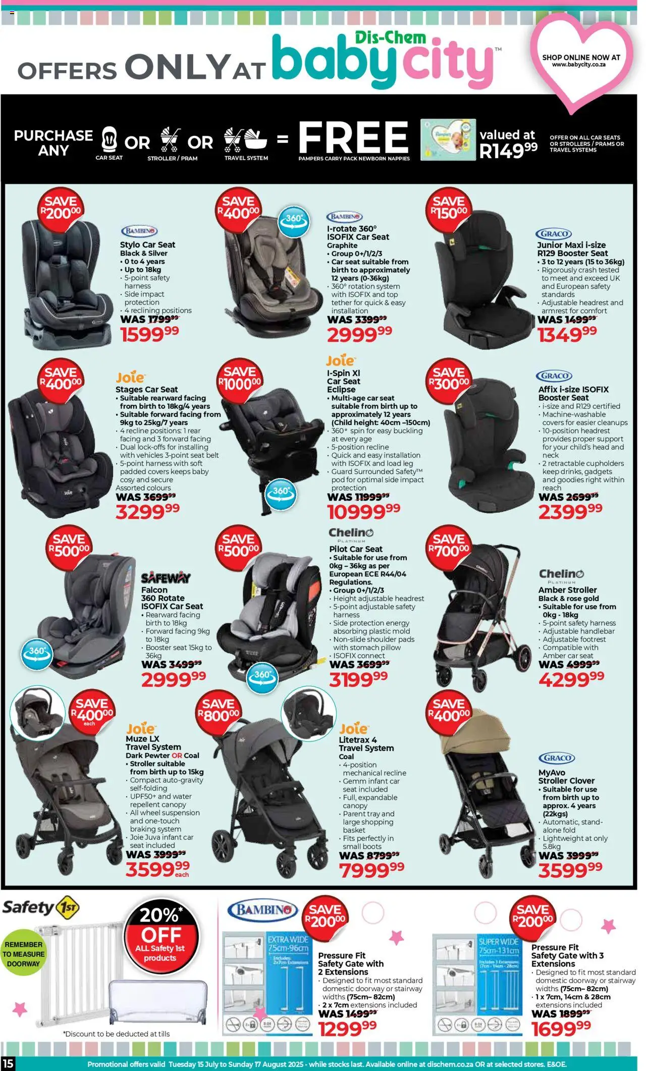 Baby City Specials - page 15- valid from 15/07/2025