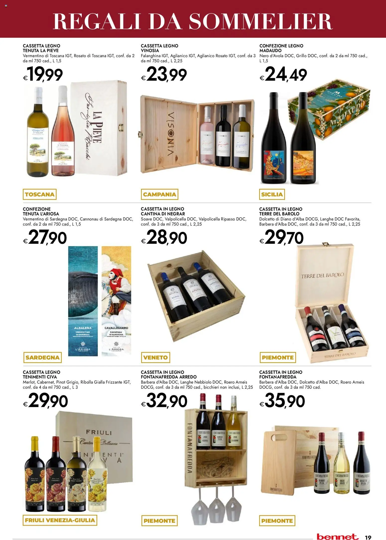 bennet Regali di Gusto catalogo - pagina 19 - valido dal 20/11/2025