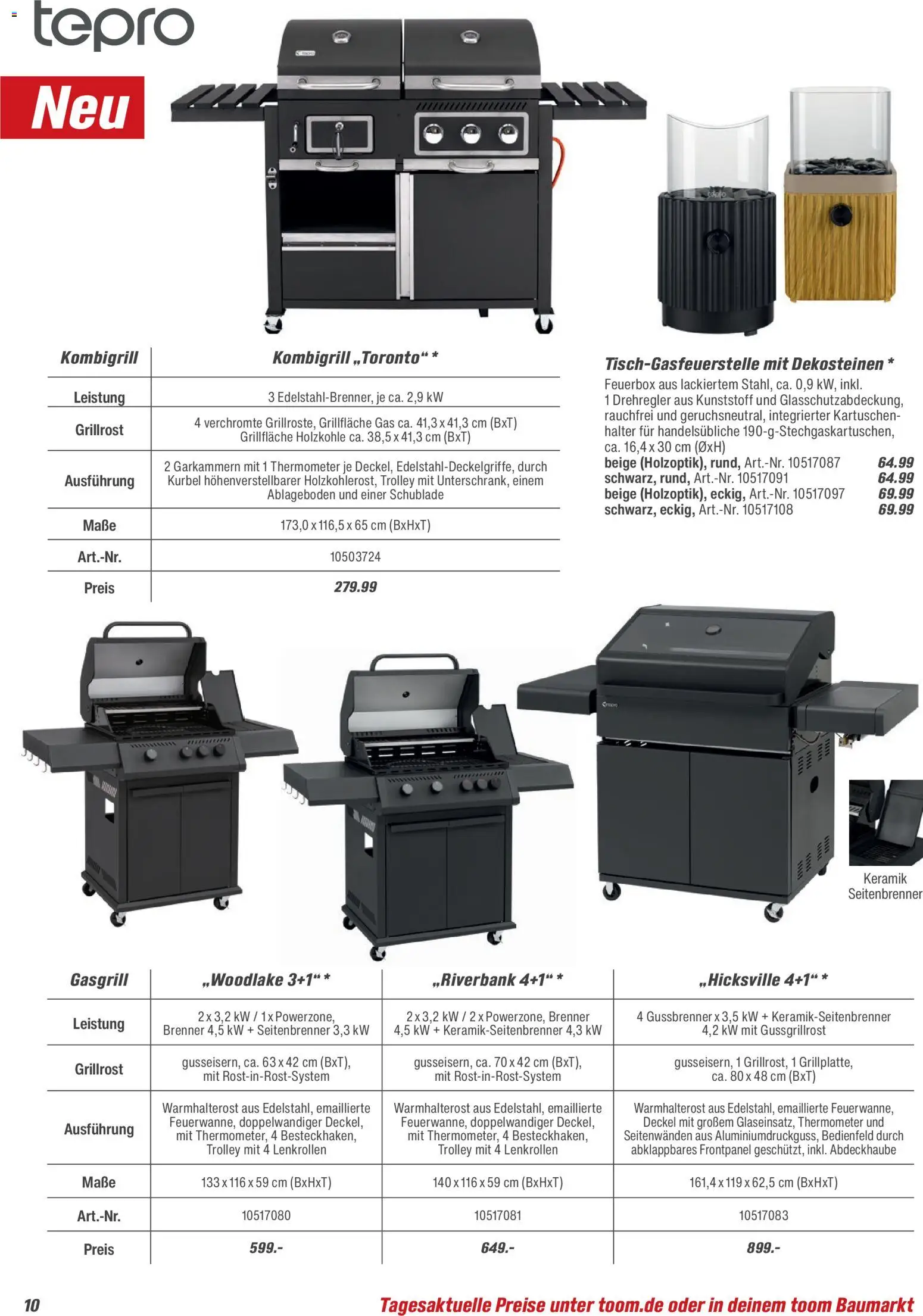 Toom Baumarkt  Grills & Zubehör 2026 - Seite 10 - gültig ab 14.02.2026