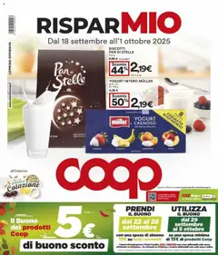 Anteprima Volantino COOP	 valida dal 18/09/2025