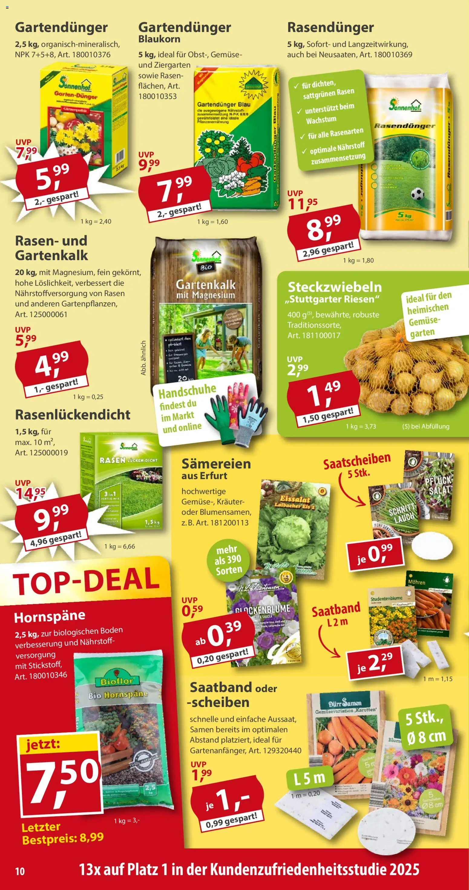 Sonderpreis Baumarkt Prospekt 	 - Seite 10 - gültig ab 28.02.2026