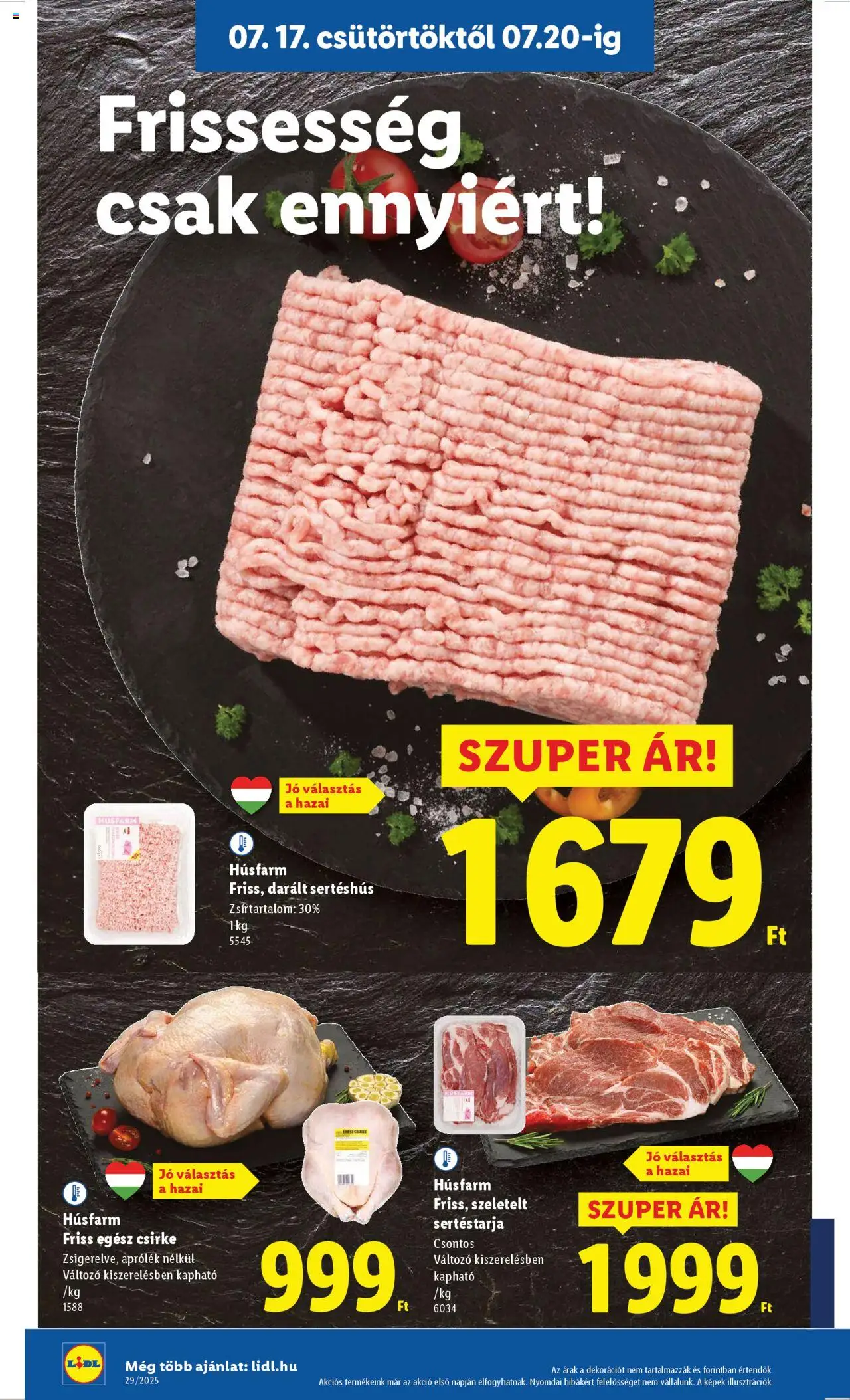 Lidl Akciós újság - 6oldal - érvényes 2025.07.17.-tól