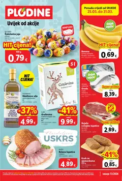 Plodine katalog od 25.03.2026