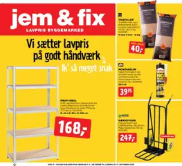 Forhåndsvisning Jem & fix - Tilbudsavis gyldig fra 05/10/2025