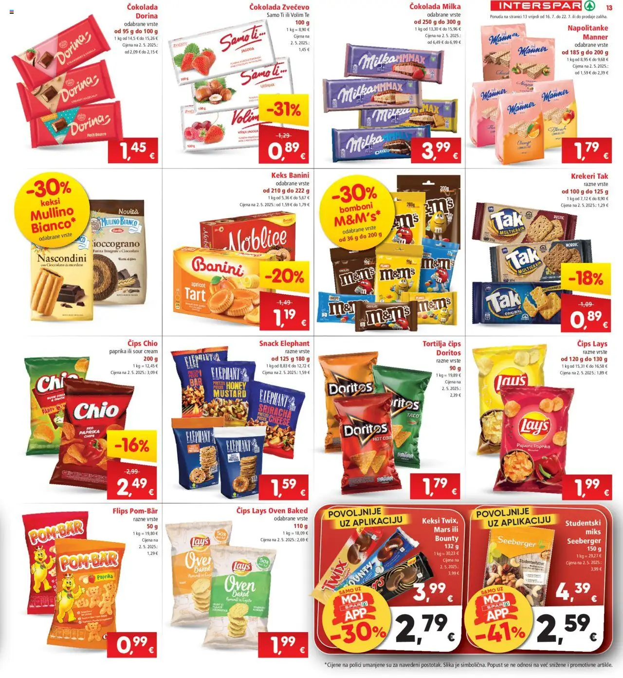 Katalog Interspar - stranica 13- važeći od 16.07.2025