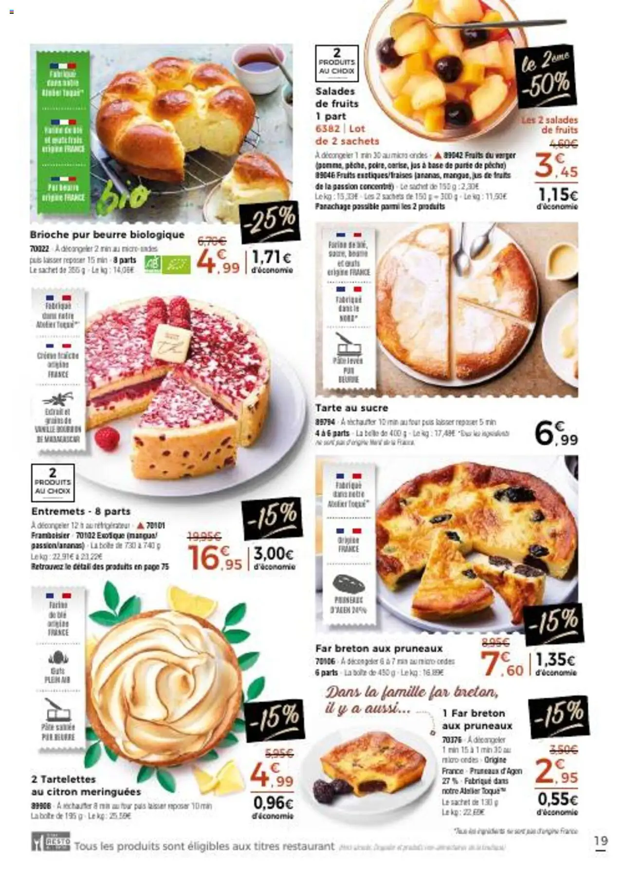 Thiriet catalogue livraison à domicile - page 19 - valable à partir du 11/07/2025