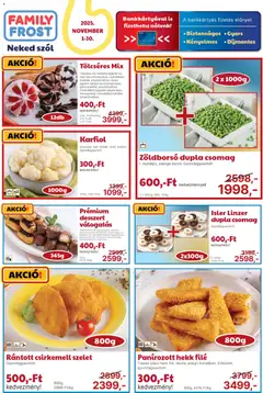 Előnézet Family Frost Akciós újság érvényes 2025.11.01.-tól