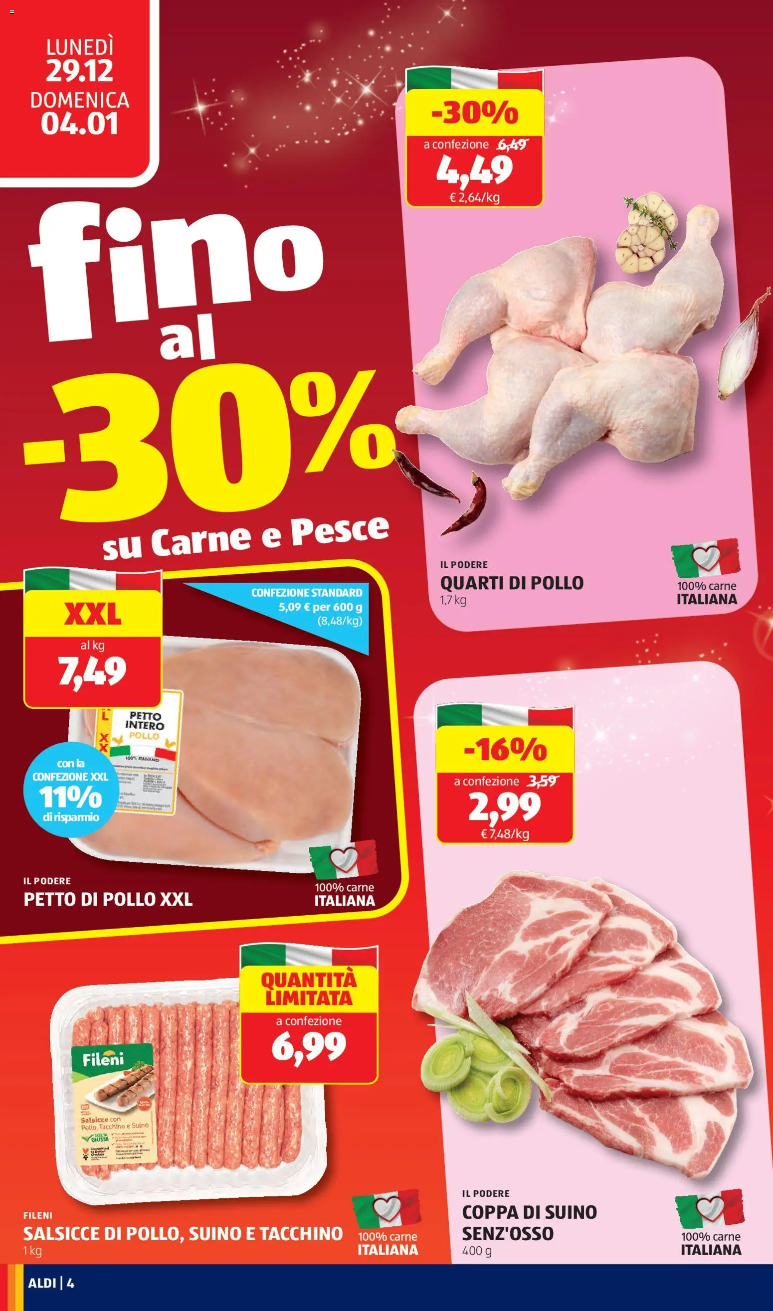 Volantino Aldi	 - pagina 4 - valido dal 29/12/2025