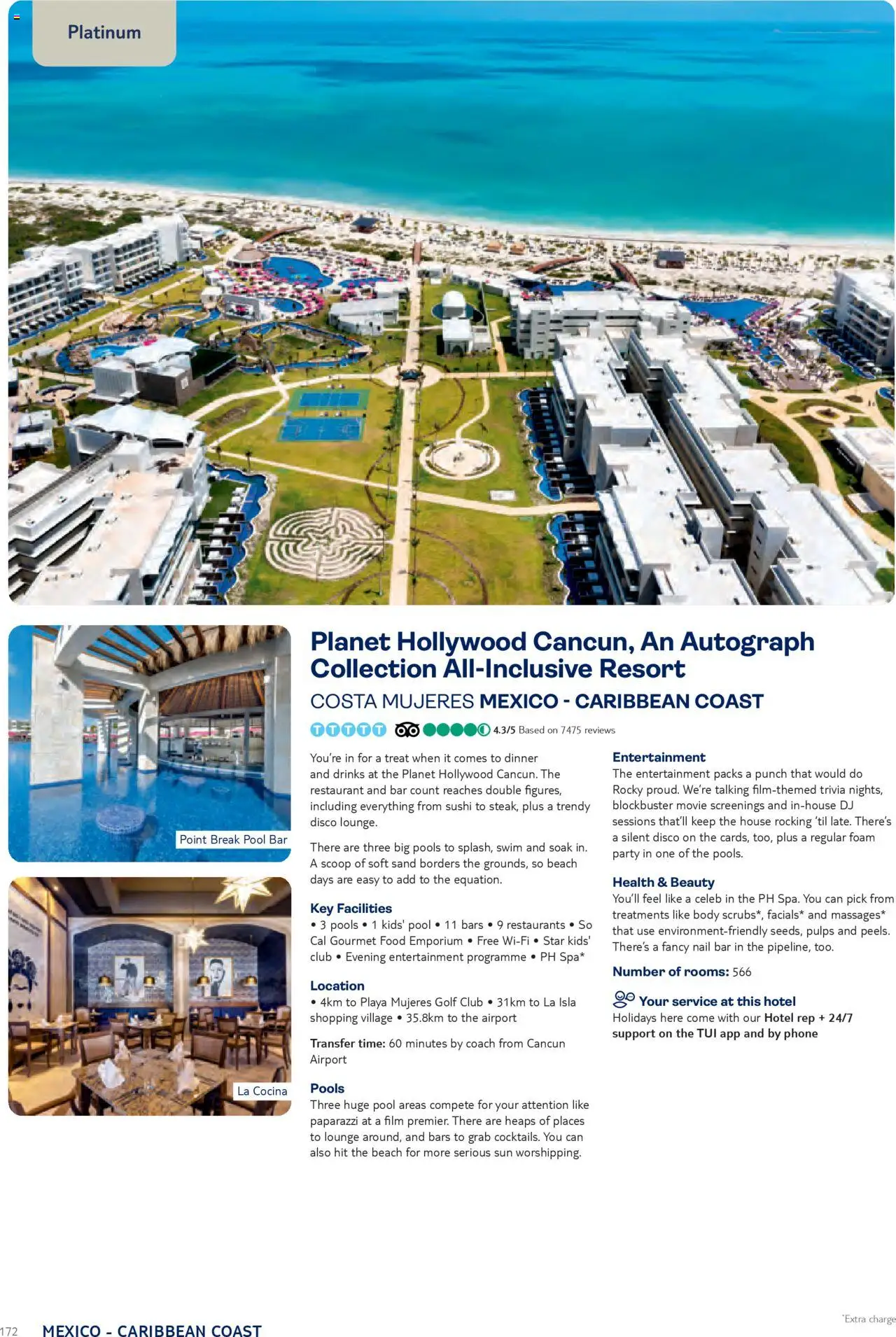 TUI - Mexico & Caribbean JULY EDITION NOVEMBER 2025 – APRIL 2027 - page 172- valid from 01/11/2025