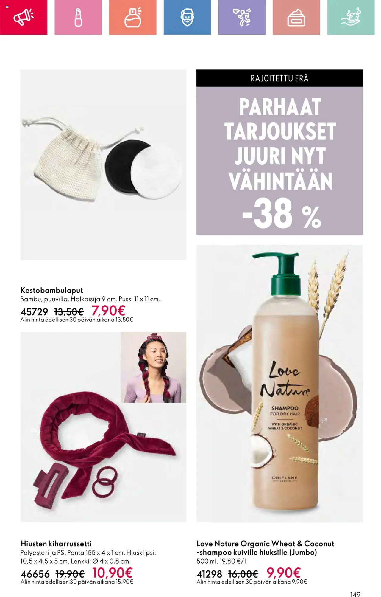 Oriflame Esite 10 - sivu 149- voimassa alkaen 13/07/2025