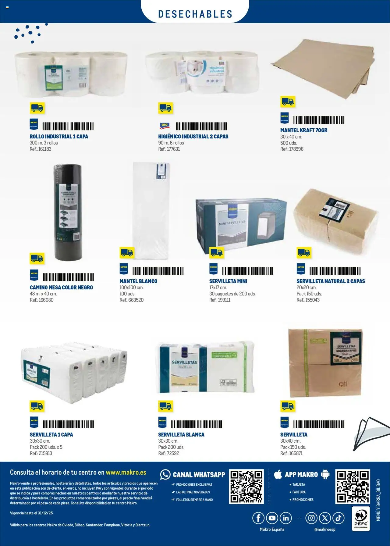 Makro - Menú y Barra Norte II - Página de 92 - Válido desde 08/09/2025