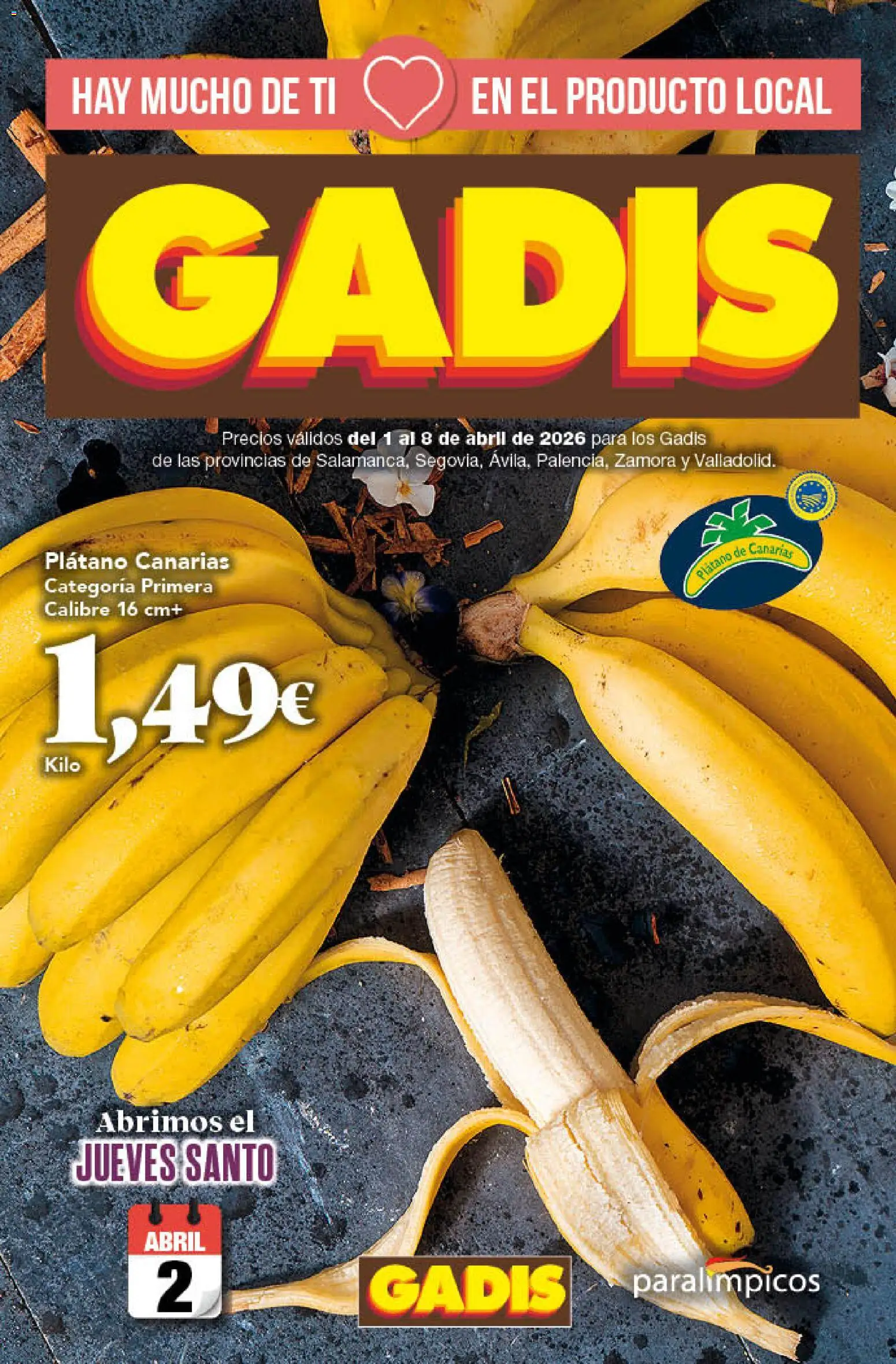 Gadis folleto - Página de 1 - Válido desde 01/04/2026