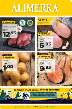 Vista previa del folleto Alimerka folleto Asturias válido desde 27/10/2025