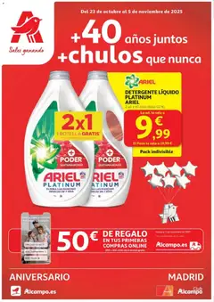 Vista previa del folleto Alcampo - HG Madrid Unificado  válido desde 23/10/2025