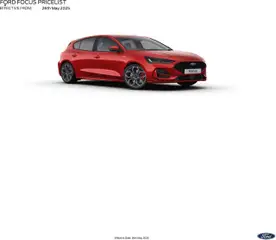Ford - Ford Focus valid from 01/04/2024