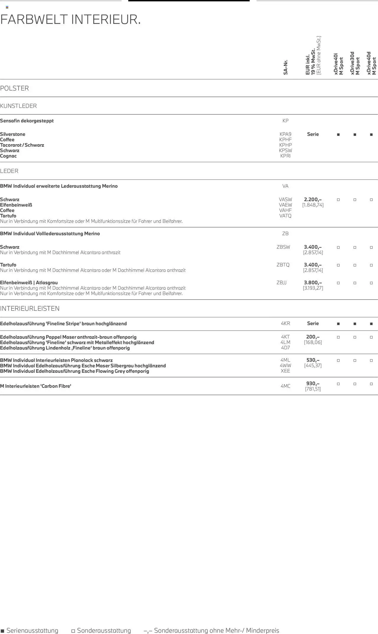 BMW X6 - Seite 13 - gültig ab 01.08.2025