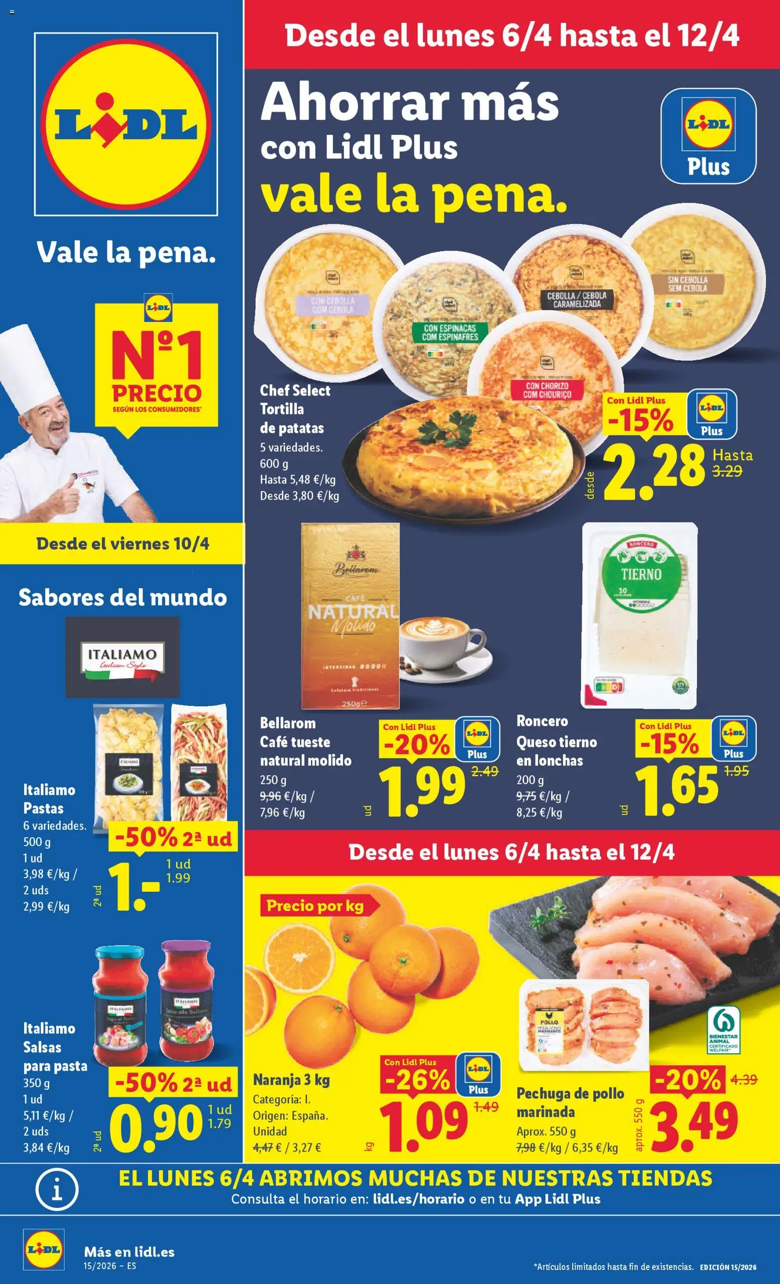 Lidl folleto - Página de 1 - Válido desde 06/04/2026