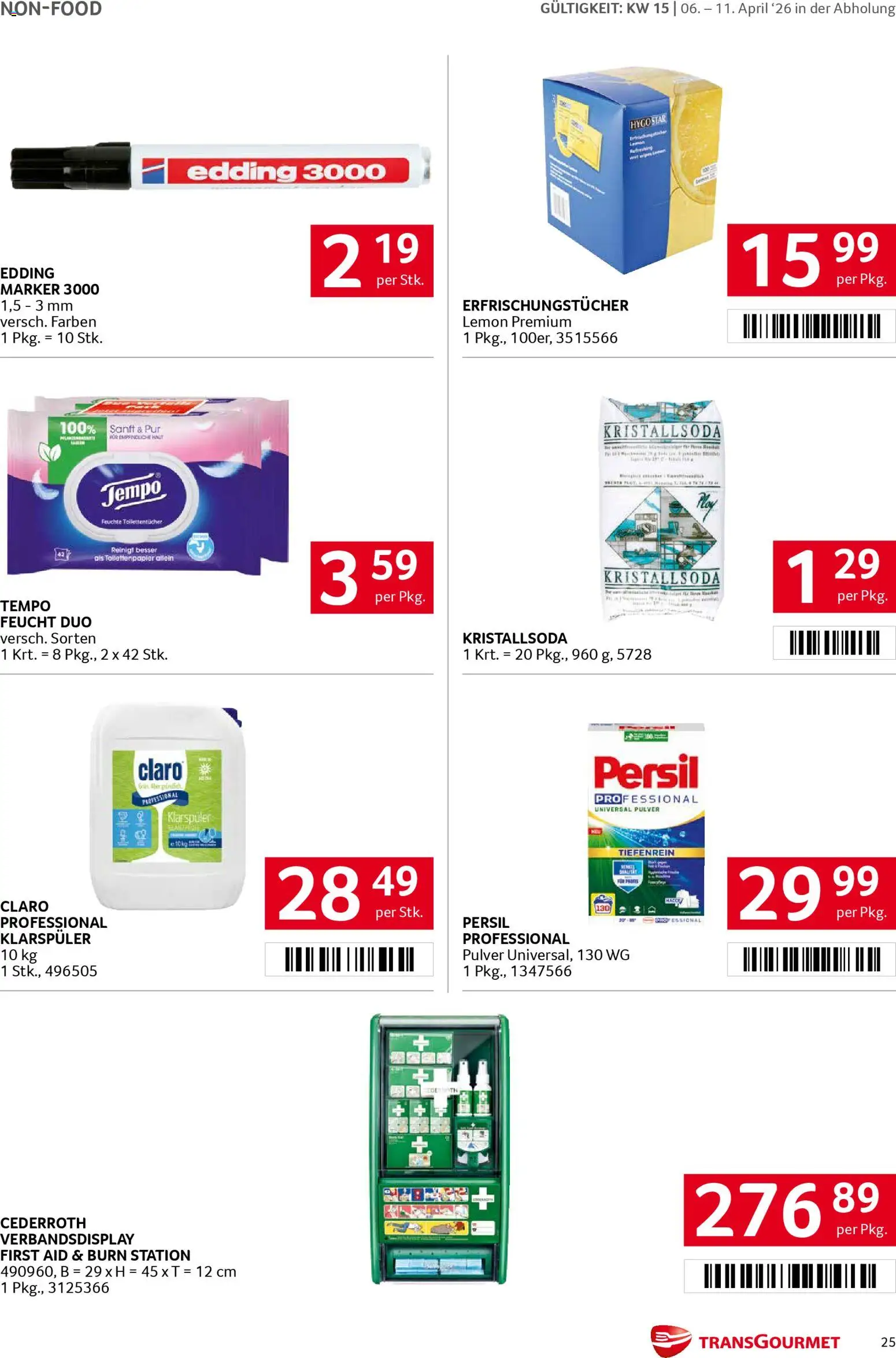 Transgourmet Flugblatt - page 25- valid from 06.04.2026