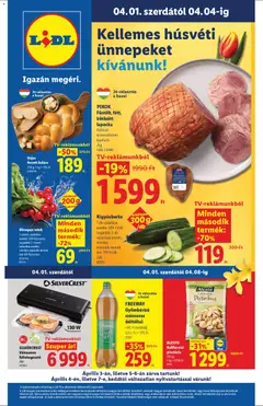 Előnézet Lidl akciós újság érvényes 2026.04.01.-tól