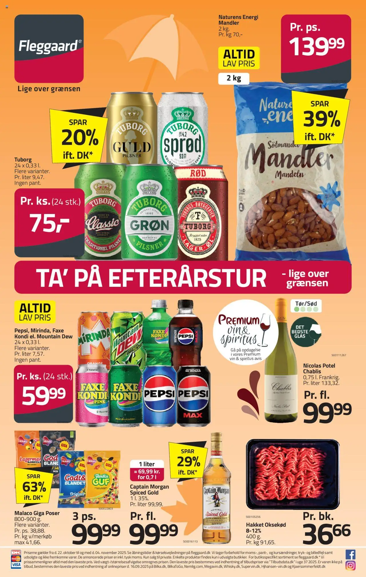Fleggaard - Tilbudsavis - side 1- gyldig fra 22/10/2025