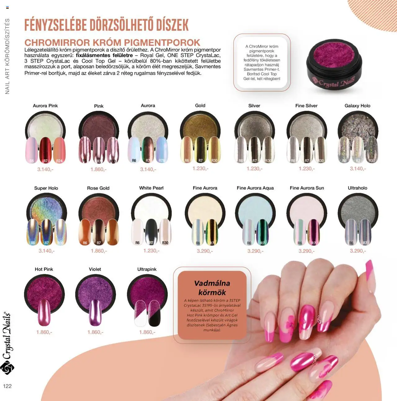 Crystal Nails - Nagykatalógus 2024 25 - 122oldal - érvényes 2024.01.01.-tól