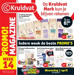 Kruidvat folder week 14 geldig vanaf 31/03/2026