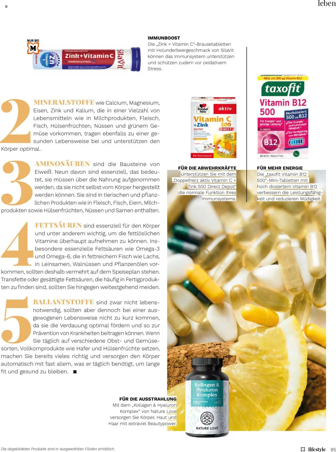 Müller Magazine Lifestyle 4/25 - Seite 85- gültig ab 14.07.2025