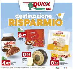 Anteprima SISA Quick catalogo valida dal 24/10/2025