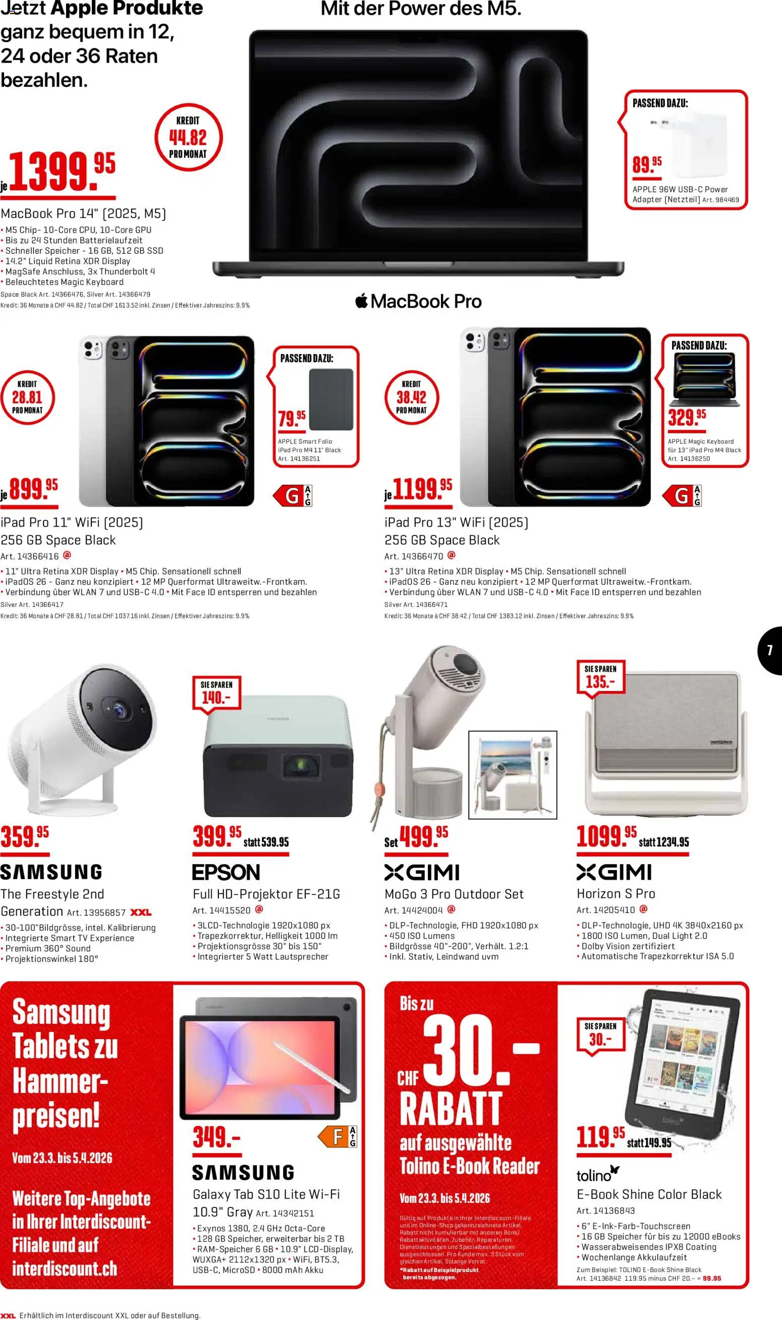 Interdiscount aktionen - page 7- valid from 23.03.2026