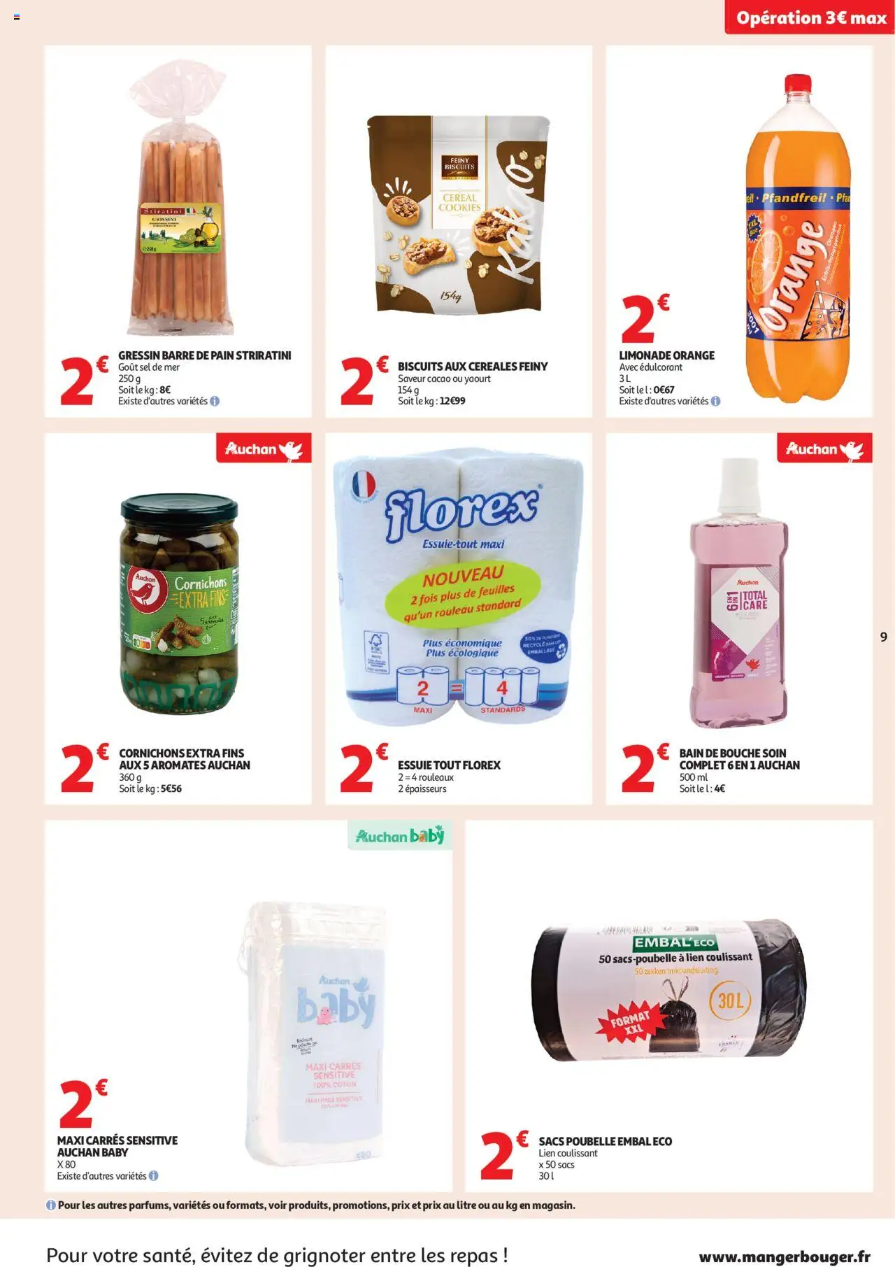 Auchan folder / publicité - pagina 9- geldig vanaf 16/07/2025
