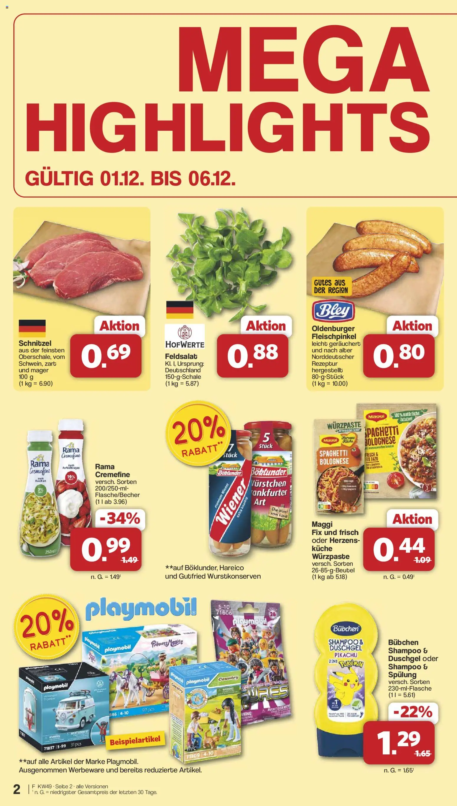 Famila Nordwest Prospekt 	 - Seite 2 - gültig ab 01.12.2025