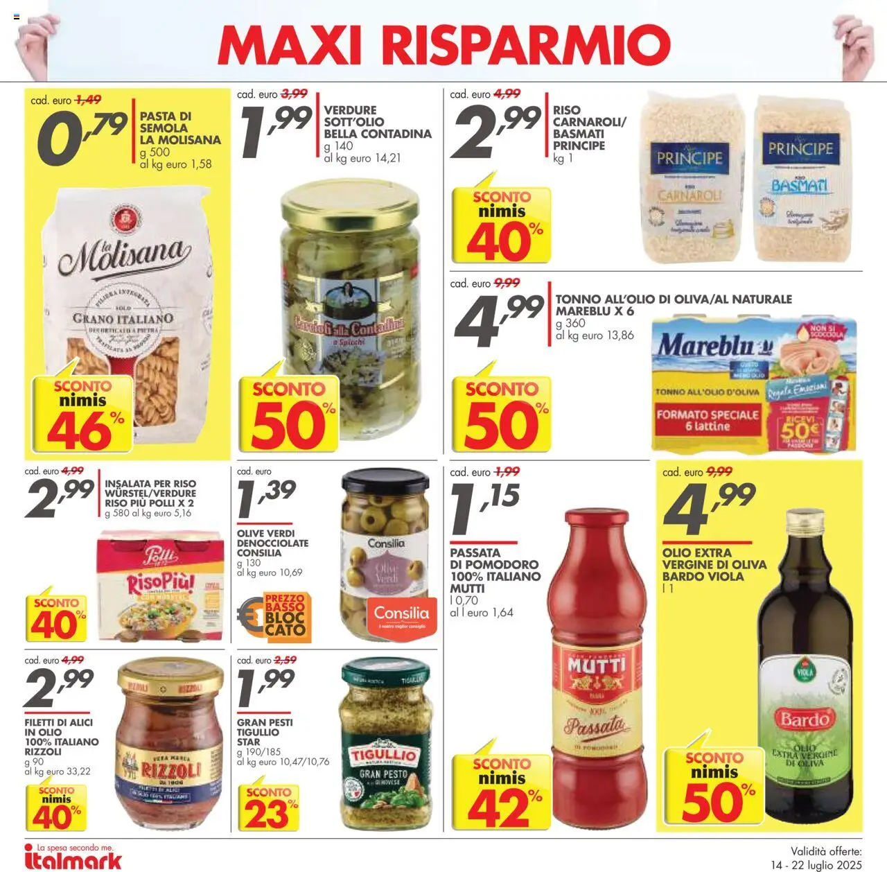 Volantino Italmark	 - pagina 2 - valido dal 14/07/2025