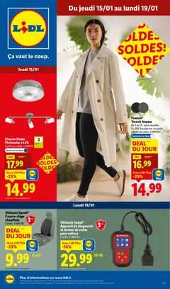 Aperçu LIDL Les soldes Lidl, ça vaut le coup. valable à partir du 15/01/2026