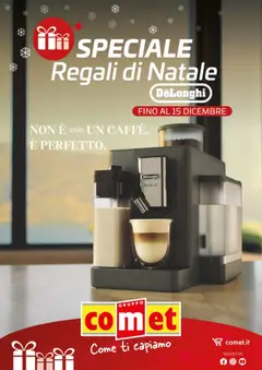 Anteprima Comet De'Longhi Caffè Natale catalogo valida dal 04/12/2025